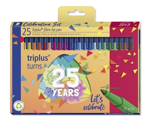 Staedtler Fiberpen Triplus Color 1.0 25-year set (20+5)